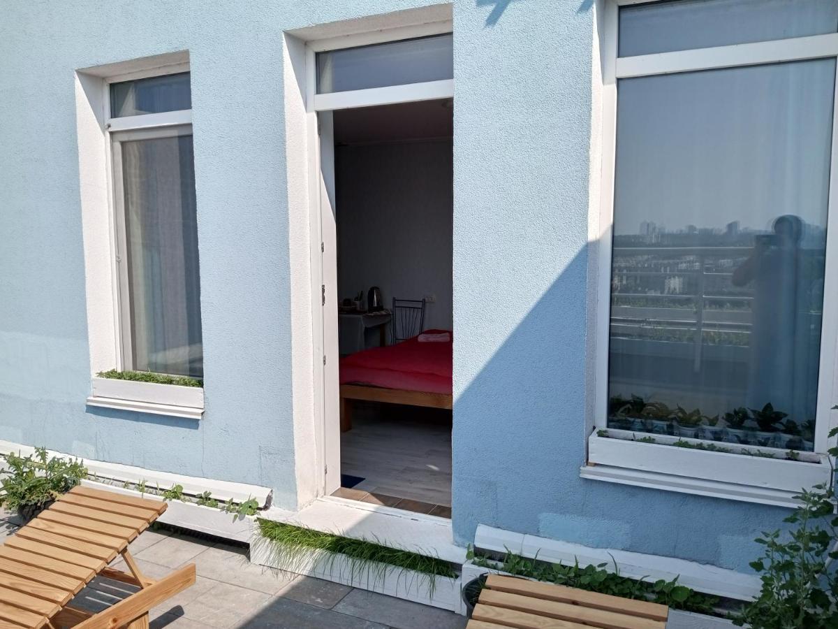 Небольшой Пентхаус С Прекрасным Видом На Город Kyiv Exterior photo